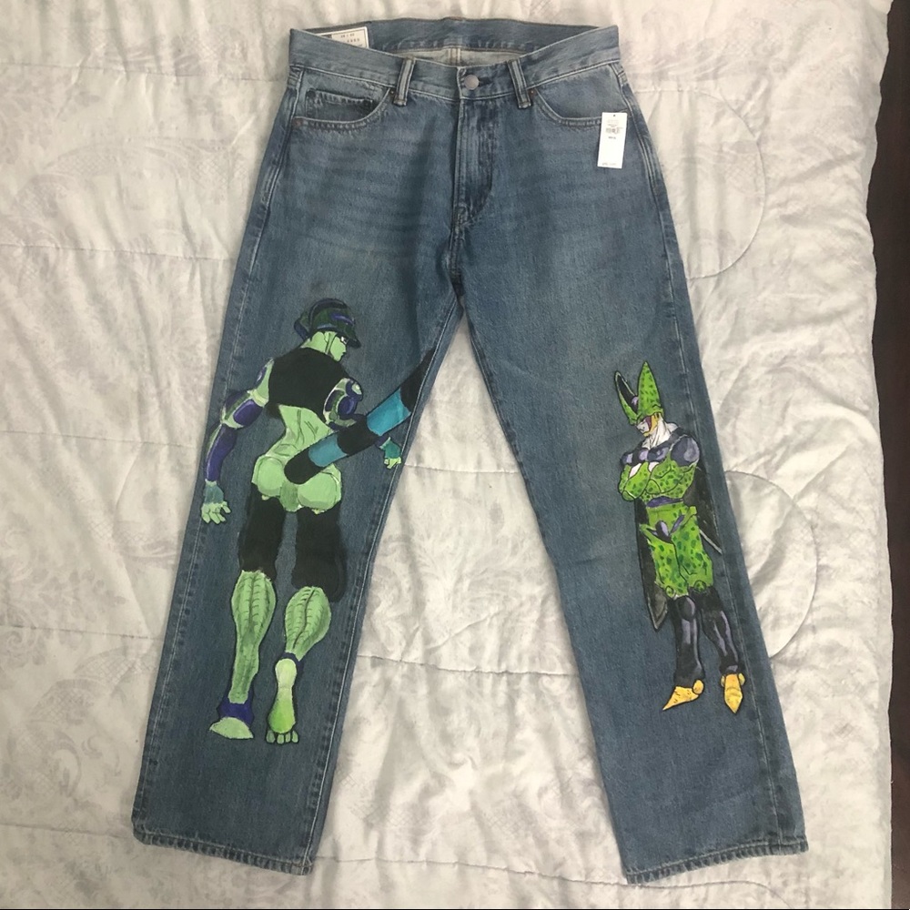 Hunter x Hunter & Dragon Ball Z Jeans<🦠v/🐜>